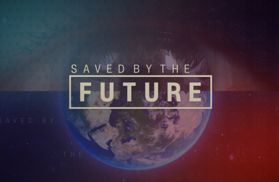 Saved By the Future Logo