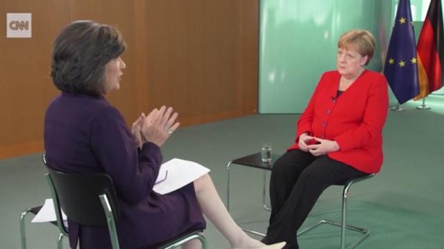 Amanpour's exclusive interview with Angela Merkel