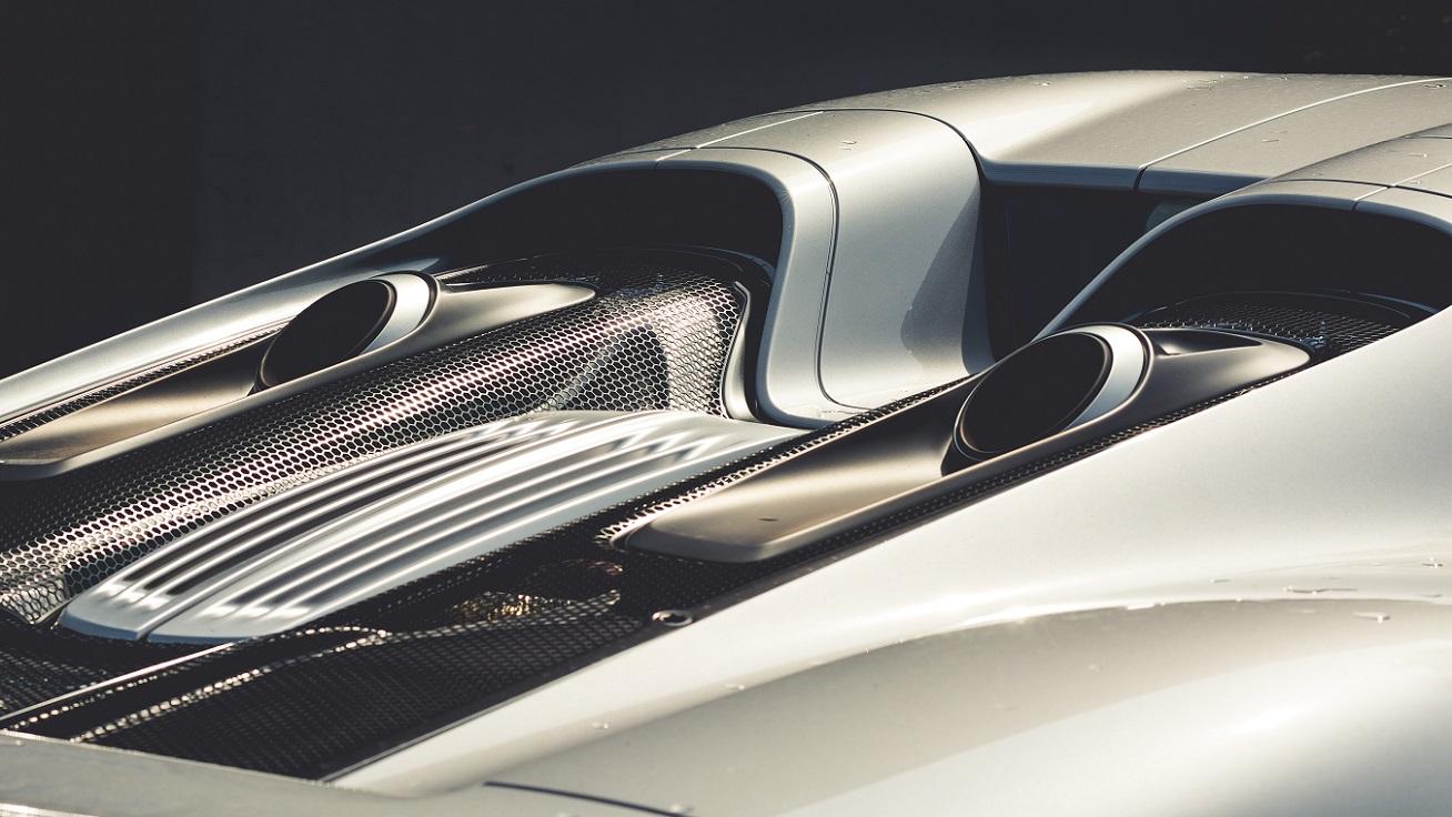 shiny car engine