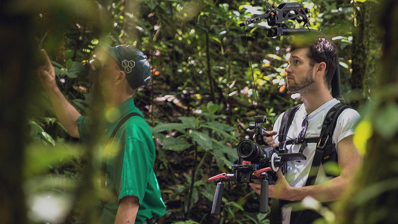 CNN IC cameramen in the jungle