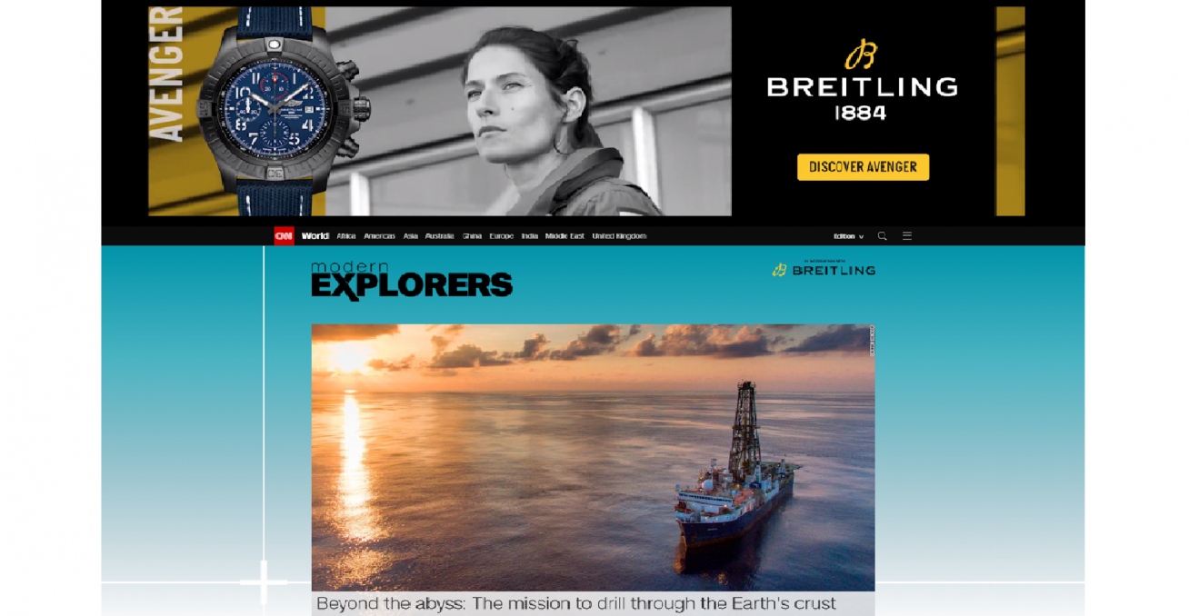 Breitling Digital Sponsorship